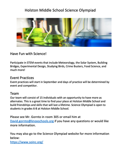 Science Olympiad